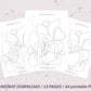FREE! Perinatal Loss - printable coloring pages and worksheets to feel seen, supported and loved