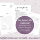 FREE! Perinatal Loss - printable coloring pages and worksheets to feel seen, supported and loved