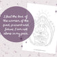 FREE! Perinatal Loss - printable coloring pages and worksheets to feel seen, supported and loved