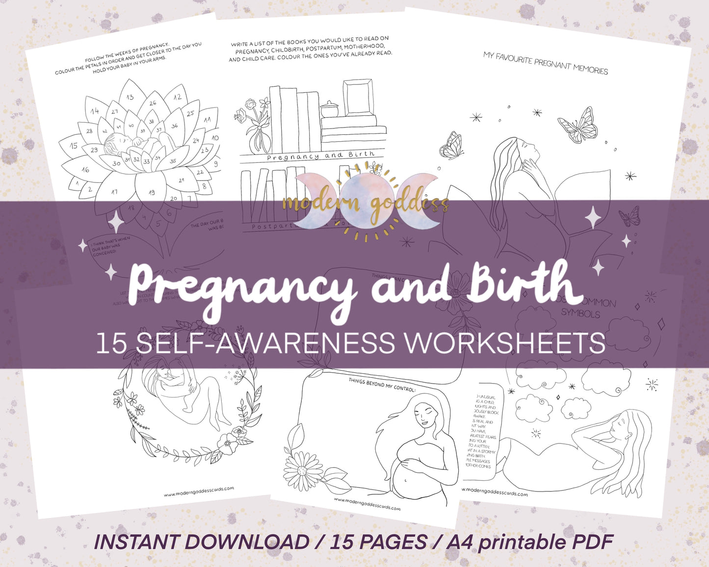 15 self-awareness worksheets - Pregnancy and Birth