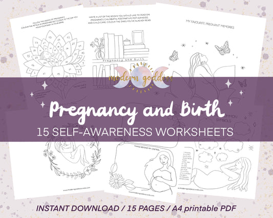 15 self-awareness worksheets - Pregnancy and Birth
